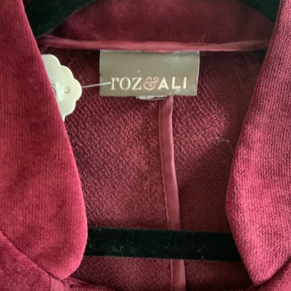 Roz&ALI Military style Jacket, Sz XL - Picture 7 of 11